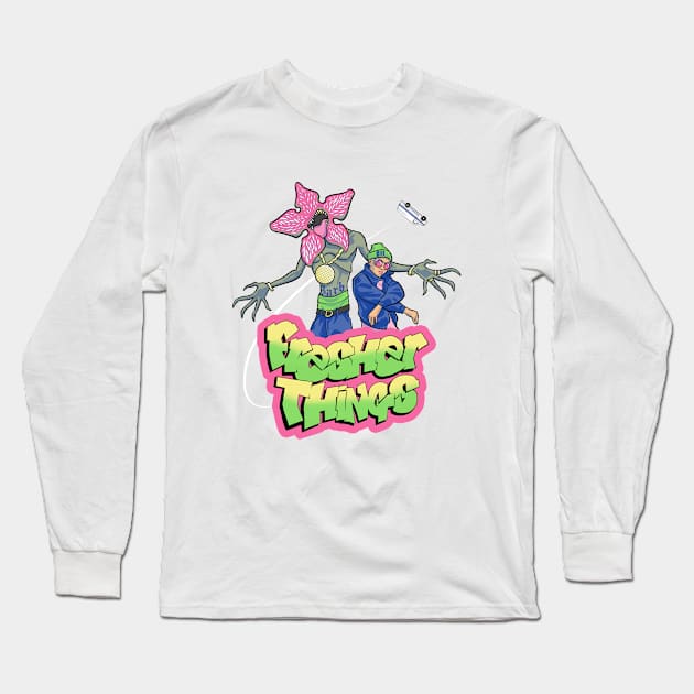 Fresher Things Long Sleeve T-Shirt by DiegoPedauye